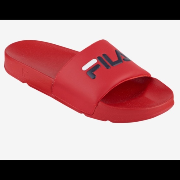 fila red slides